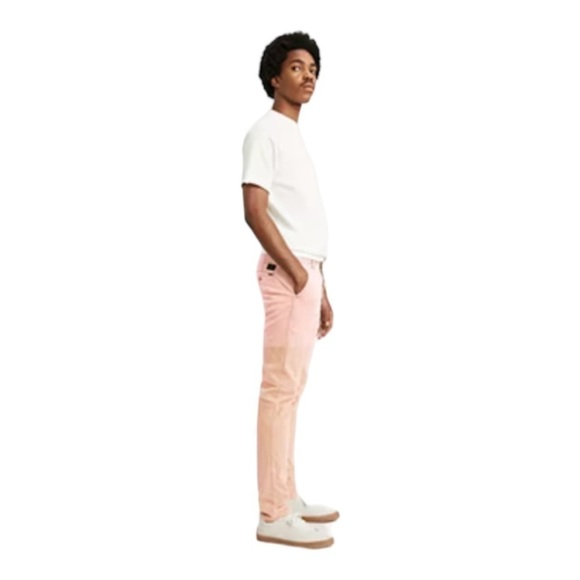 LEVI'SXX 30x36 CHINO EZ TAPER Stretch Original Style Crepe Pastel Pink NWT - Picture 4 of 8